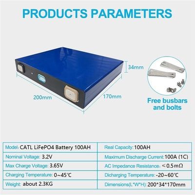 UN38.3 কাস্টম লিথিয়াম আয়ন ব্যাটারি প্যাক 3.2v280ah Lifepo4 লিথিয়াম আয়ন ব্যাটারি