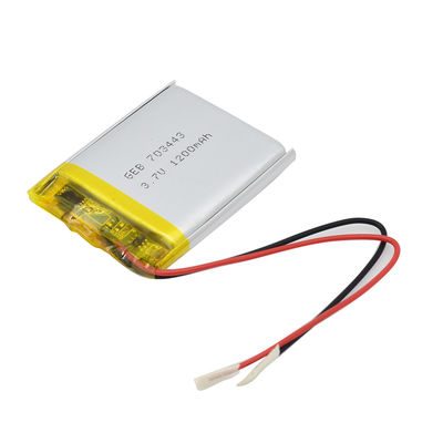 0.2C 3.7v 1200mah লিথিয়াম আয়ন পলিমার ব্যাটারি