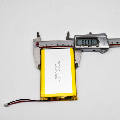 রিচার্জেবল 606090 লাইপো টাইপ লি আয়ন 3.7 V 4000mah লিথিয়াম পলিমার ব্যাটারি