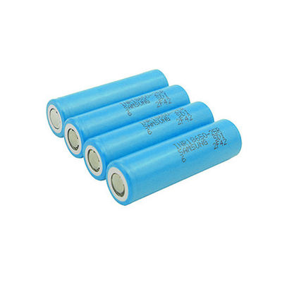 বৈদ্যুতিক সাইকেল 3.7V 2500mAh 20A 25R 18650 লিথিয়াম আয়ন ব্যাটারি 0.05 কেজি