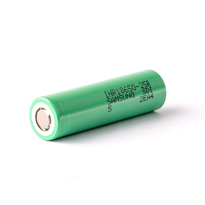 20A 3.6 V 2500mah ব্যাটারি 18650 লিথিয়াম রিচার্জেবল ব্যাটারি INR18650-25R সুরক্ষিত