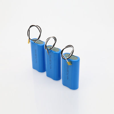 ওয়াইফাই ক্যামেরার জন্য 18650 3.7v 4400mah 1s2p কাস্টম লিথিয়াম আয়ন ব্যাটারি প্যাক