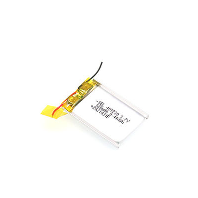 3.7V 120mAh LP302030 পলিমার লিথিয়াম ব্যাটারি ছোট আকারের ব্যাটারি