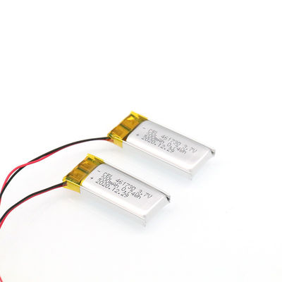 রিচার্জেবল কাস্টম 5mm 3.7v 200mah li-ion polymer ব্যাটারি /li-po ব্যাটারি UL CE সহ