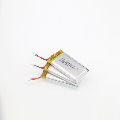 কাস্টম 40304 3.7V600mAh লিথিয়াম আয়ন পলিমার ব্যাটারি 700 সাইকেল