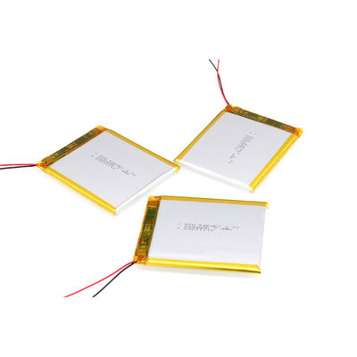 CE RoHS অনুমোদন 555165 3.7 V 2000mah লিথিয়াম পলিমার ব্যাটারি সেল