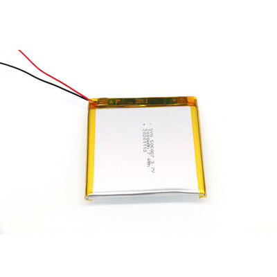 CE RoHS অনুমোদন 555165 3.7 V 2000mah লিথিয়াম পলিমার ব্যাটারি সেল