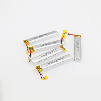 831636 3.7V400mah লিথিয়াম আয়ন পলিমার ব্যাটারি প্যাক লো টেম্প