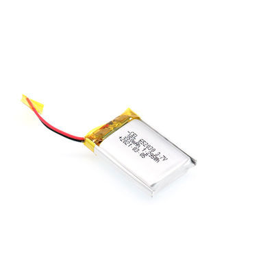 আল্ট্রা পাতলা 622030 3.7 V 350mah Lipo ব্যাটারি 50g ট্যাবলেট পিসি ব্যাটারি