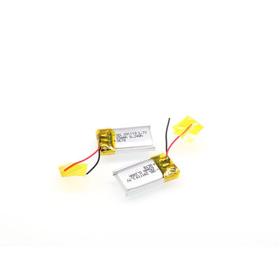 মেডিকেল ডিভাইসের জন্য 0.2C 3.7V65mAh মাইক্রো লিথিয়াম আয়ন পলিমার ব্যাটারি