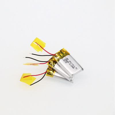 মেডিকেল ডিভাইসের জন্য 0.2C 3.7V65mAh মাইক্রো লিথিয়াম আয়ন পলিমার ব্যাটারি