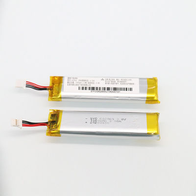 স্মার্ট স্পোর্ট ব্রেসলেটের জন্য 500830 100mAh 3.8 V লিথিয়াম আয়ন পলিমার ব্যাটারি