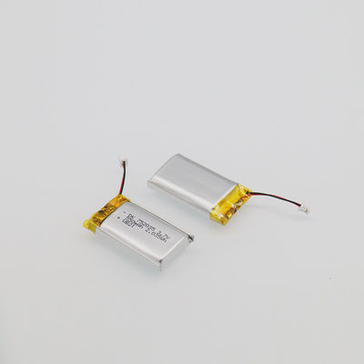 ব্লুটুথ সেলফোনের জন্য 300 বার 3.7v550mah লিথিয়াম আয়ন পলিমার ব্যাটারি