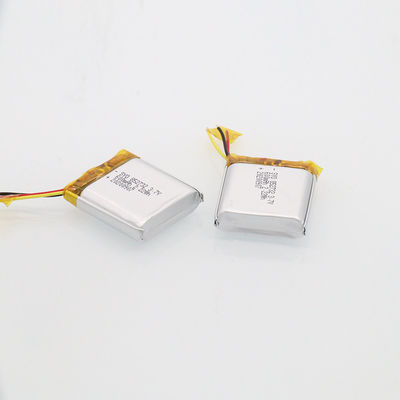 OEM ছোট 802530 3.7v600mah লিথিয়াম আয়ন পলিমার ব্যাটারি 500 বার জীবন