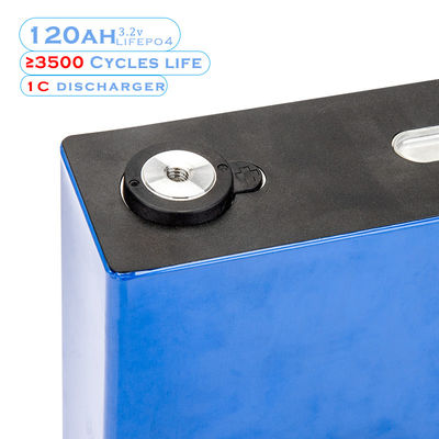 সৌর প্যানেলের জন্য গভীর চক্র 3.2 V 120Ah লিথিয়াম LiFePo4 ব্যাটারি সেল