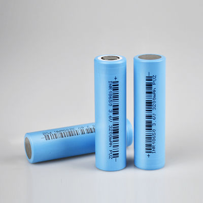 11.744Wh INR 18650 3200mAh লিথিয়াম নলাকার ব্যাটারি ডিপ সাইকেল সেল