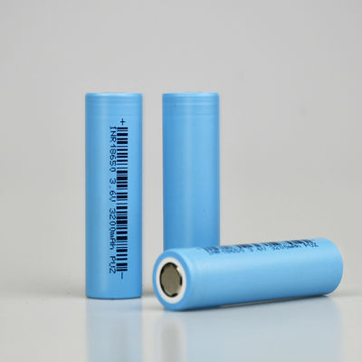 11.744Wh INR 18650 3200mAh লিথিয়াম নলাকার ব্যাটারি ডিপ সাইকেল সেল