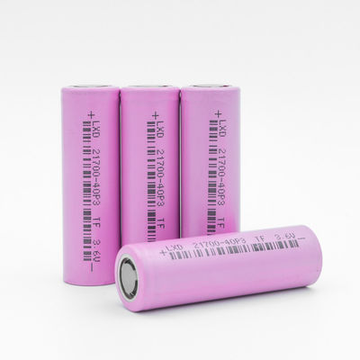 4000MAh 3.6V 21700 রিচার্জেবল টর্চলাইট ব্যাটারি বড় ক্যাপাসিটি